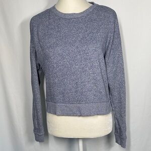 💜3/$15 Forever 21 Heathered Blue Sweatshirt